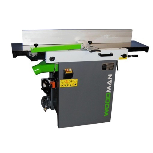 16″ Woodman Combination Thicknesser / Jointer with Shear Cut Helical Head