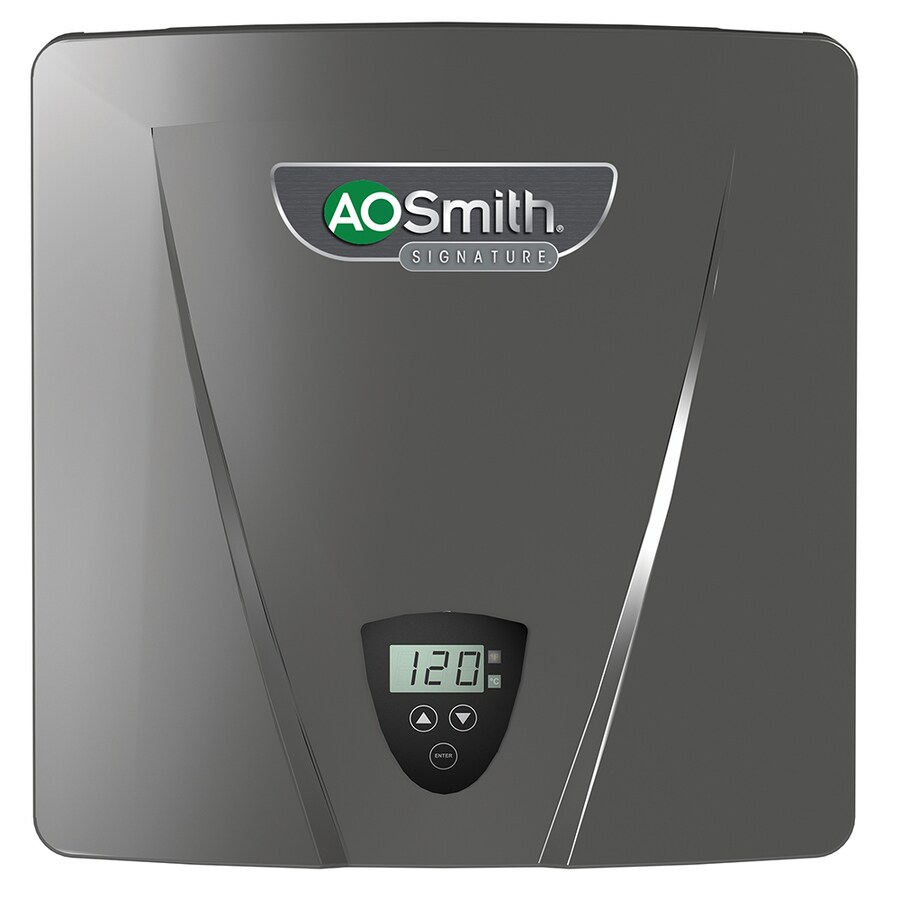 A O Smith Signature 240 Volt 22 Kw 2 4 Gpm Tankless Electric