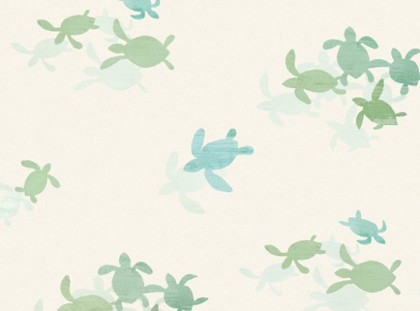 W584 01 tiny turtles wallcovering  01