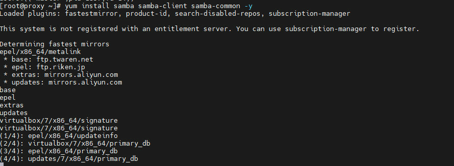 【數位3C】CentOS7網路上的芳鄰資料分享-Linux Samba服務資料共享設定 3C/資訊/通訊/網路 Linux 架站 網路 軟體應用  
