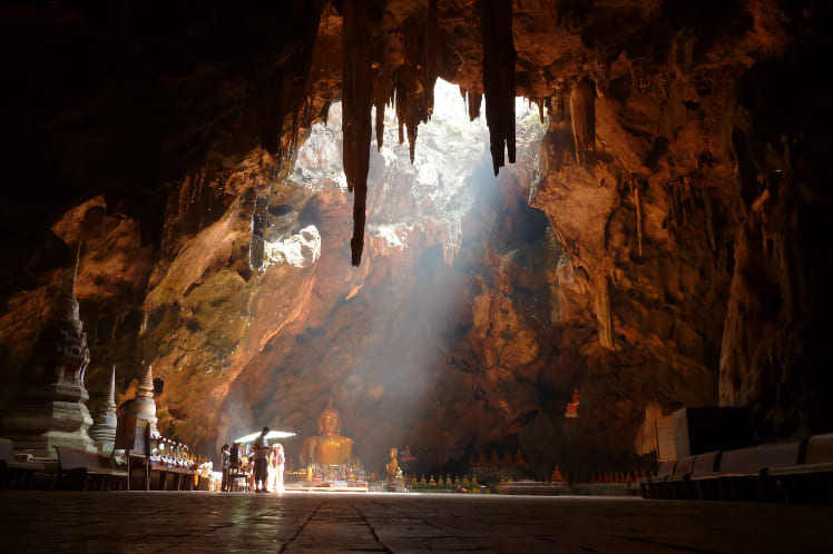 visitar la cueva de Phetchaburi