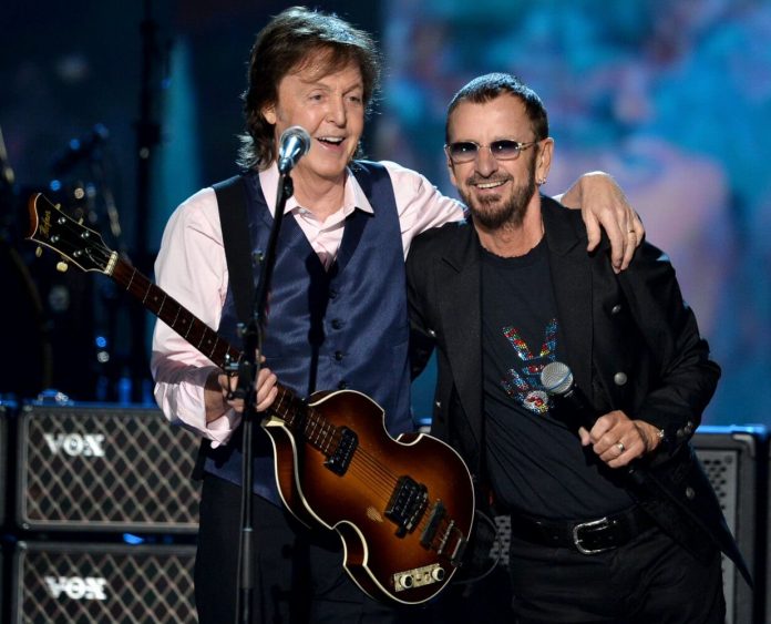 Paul McCartney i Ringo Starr w jednym utworze 