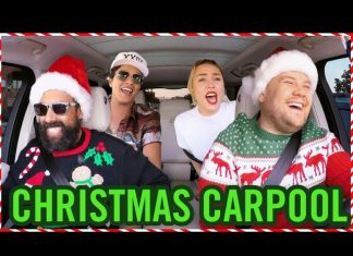 Harry Styles całuje Jamesa Cordena w świątecznym Carpool Karaoke