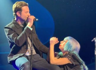 Bradley Cooper i Lady Gaga po raz pierwszy na żywo zaśpiewali w Las Vegas Oscary 2019