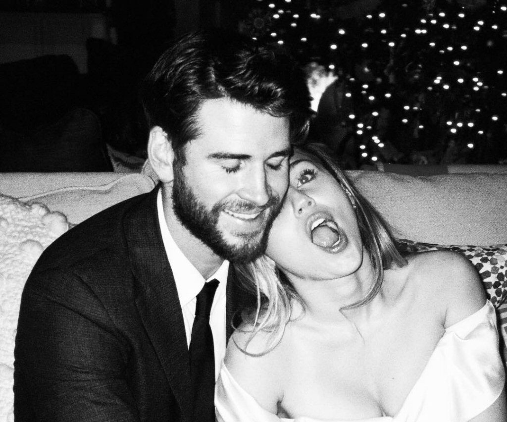 Miley Cyrus i Liam Hemsworth spędzają razem swoje pierwsze walentynki jako małżeństwo