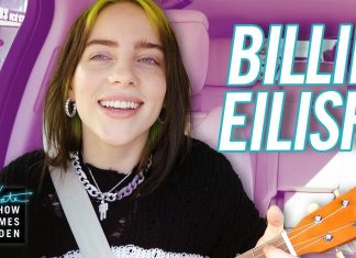 Billie Eilish w Carpool Karaoke gra na ukulele (WIDEO)