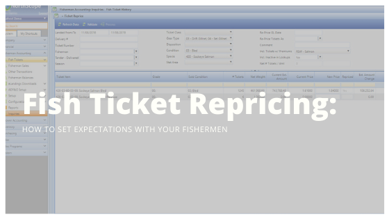Fish Ticket Repricing: How To Set Expectations With Your Fishermen Blog Image