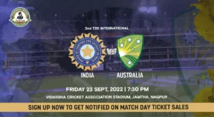 India vs Australia Tickets Booking नागपूर : नागपुरातील भारतीय क्रिकेट चाहते या सामन्याची आतुरतेने वाट पाहत आहेत. India vs Australia Tickets Booking Nagpur