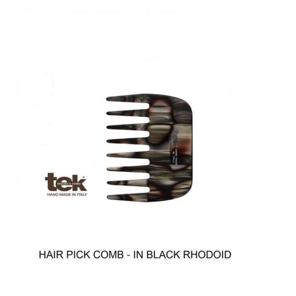 TEK Pick Comb in Rhodoid