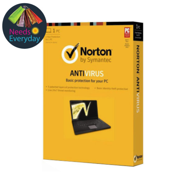 Norton Antivirus 1 PC 1 Year