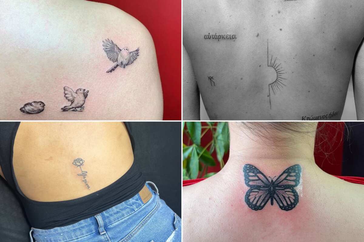 PicoVib | 40+ back tattoos for women that will definitely turn heads