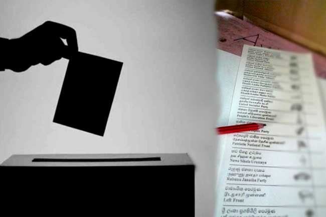 Voting Papers for Local Government Election - ඡන්ද පත්‍රිකා මුද්‍රණය කළ නොහැකි බවට දැනුම්දීමක්