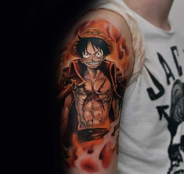 One Piece Anime Tattoos