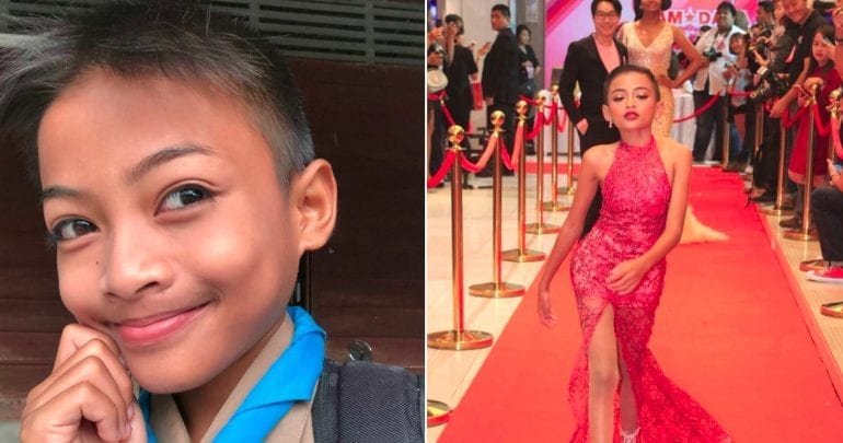 12 Year Old Thai Boy Buys Family A House By Cross Dressing On
