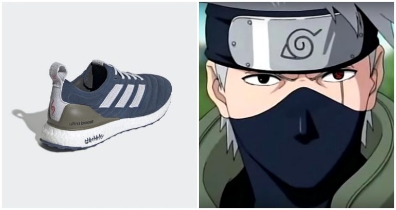 Kakashi' Sneakers From Naruto x Adidas COPA UltraBOOST Collab Revealed