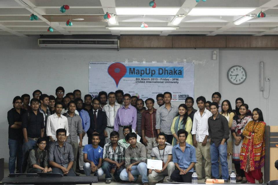 MapUp Dhaka at United International University