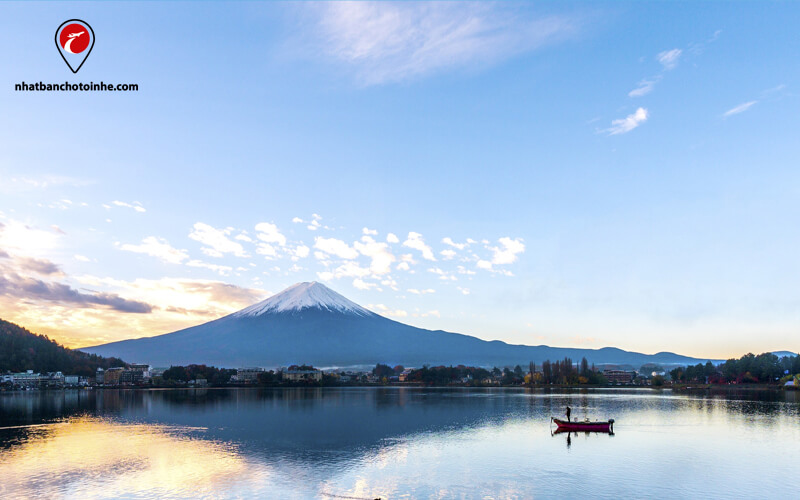 Cảnh đẹp Nhật Bản: Hồ Kawaguchi