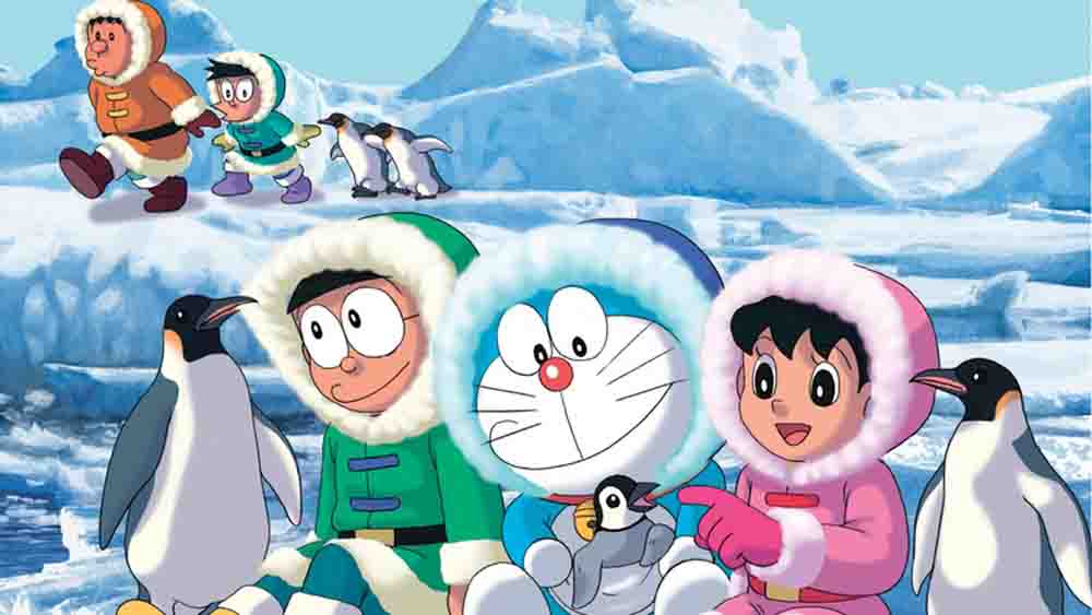 Doraemon Movie 37: Nobita no Nankyoku Kachikochi Daibouken BD Sub Indo