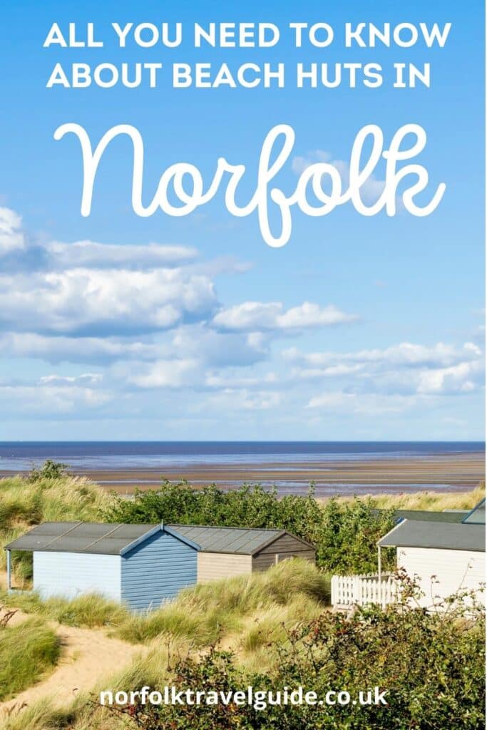 beach hut hire Norfolk