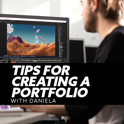 Tips for creating a portfolio with Daniela