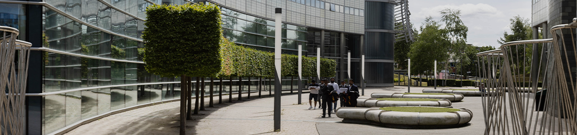 The outside of the Northumbria Design School