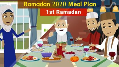 1st Ramadan 2020 meal plan