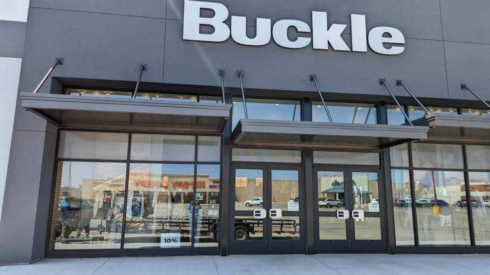 The Buckle, Nationwide – Metal Canopies