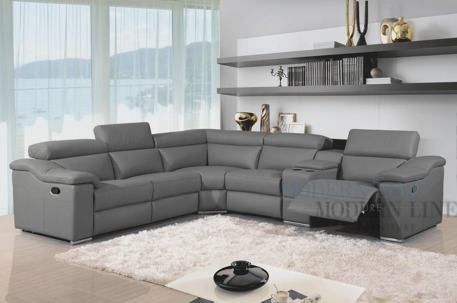 Featured Photo of Modern Reclining Sectional