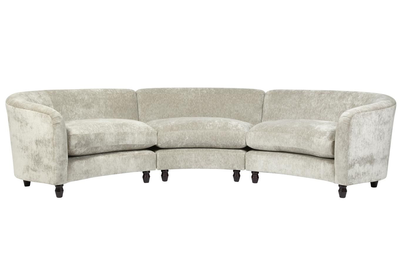 Laura Ashley Small Sofa – Leather Sectional Sofa Regarding Ashley Curved Sectional (Photo 8 of 15)