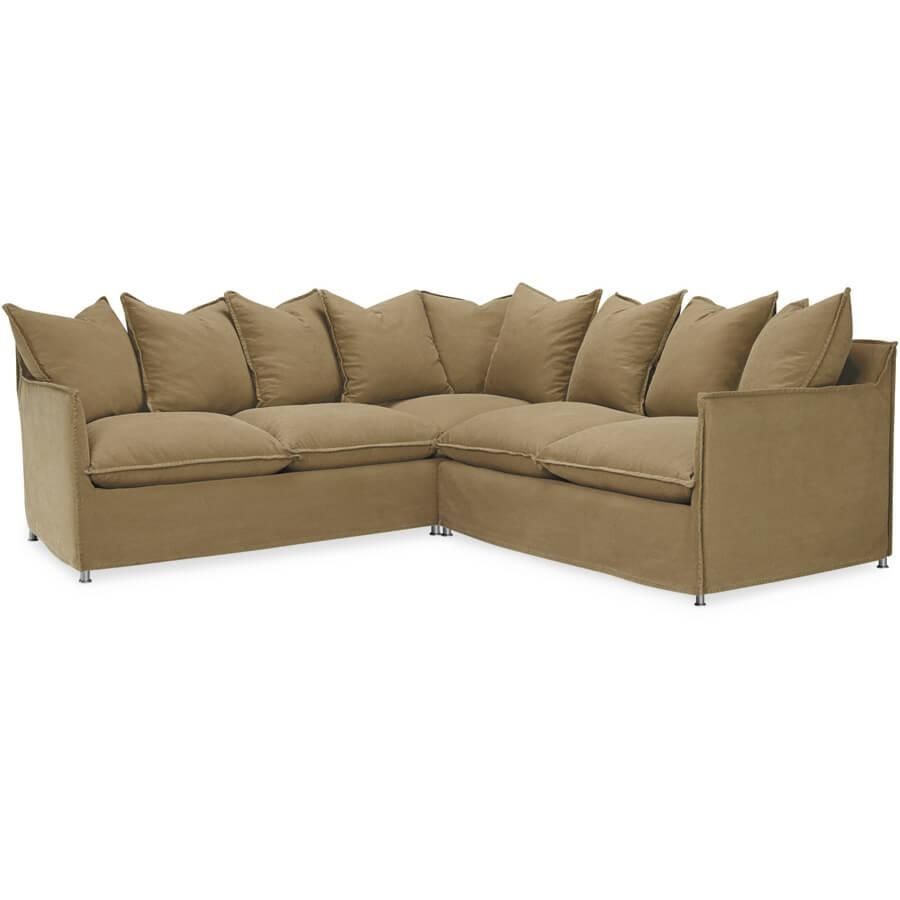 Lee Agave Sectional: Outdoor Slipcovered Modular Outdoor Furniture In Lee Industries Sectional Sofa (Photo 4 of 20)