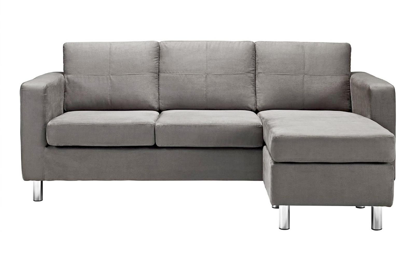 Featured Photo of Small Microfiber Sectional