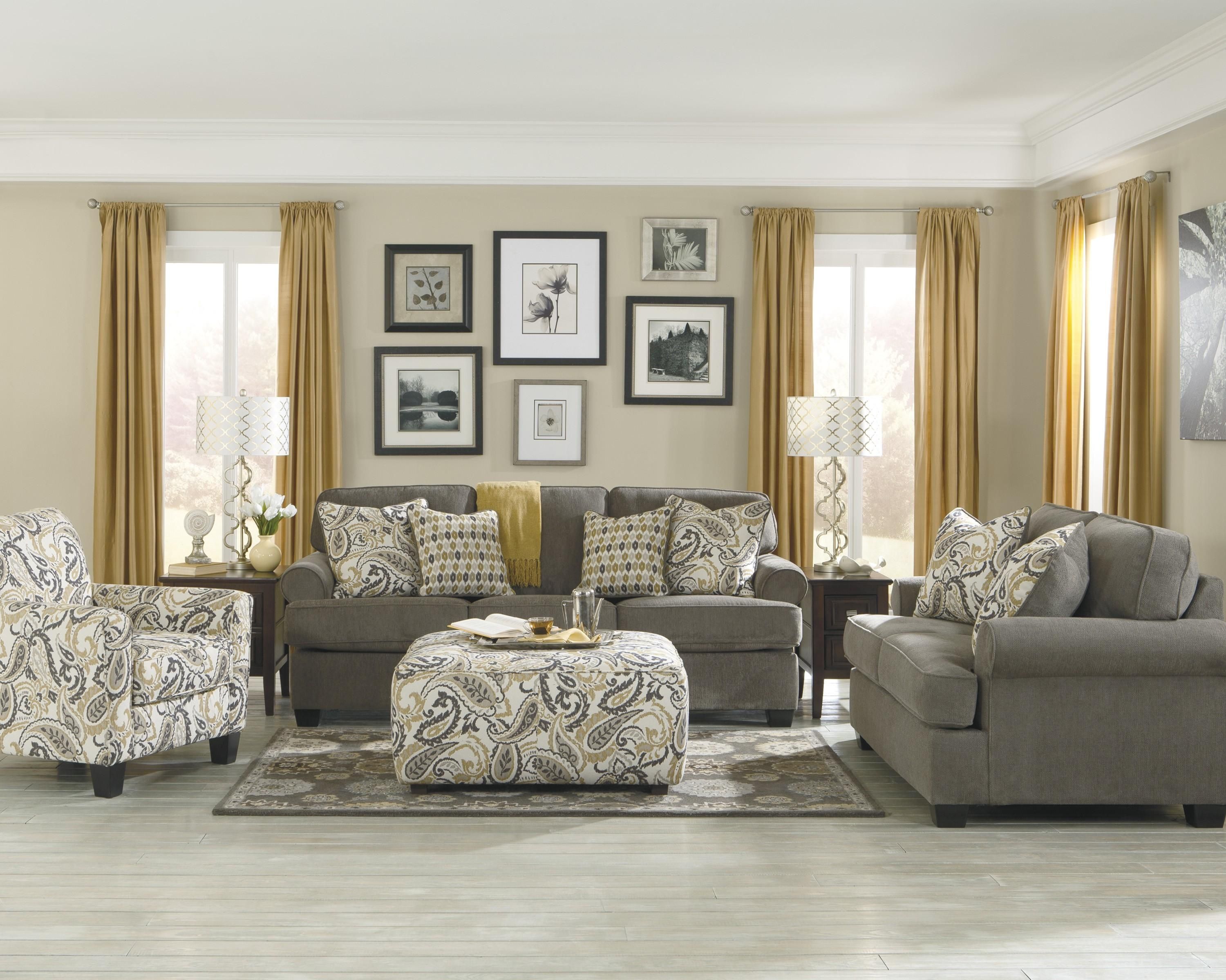 Projects Idea Of Ashley Living Room Furniture | All Dining Room Regarding Living Room Sofa Chairs (Photo 2 of 20)