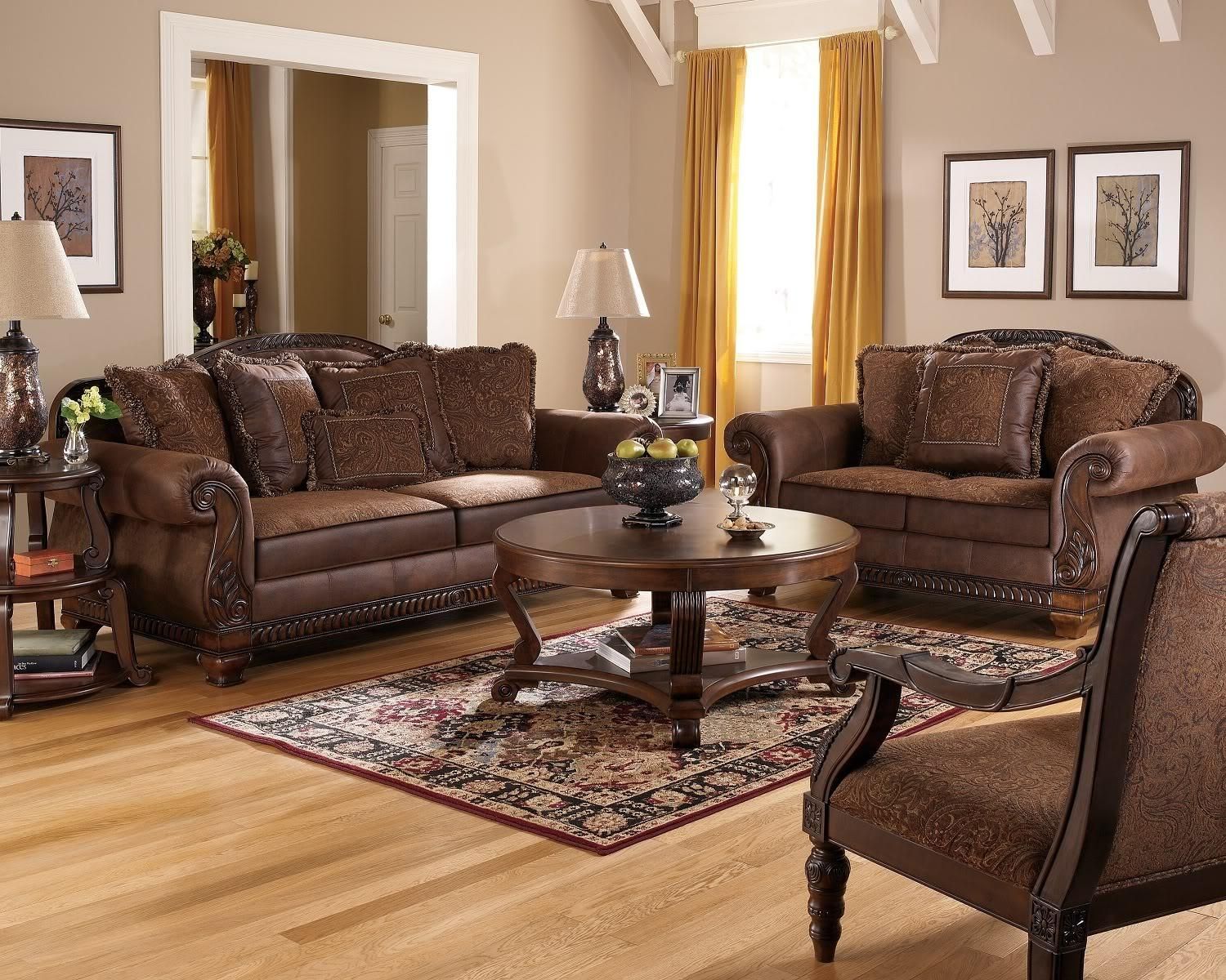 Sofas Center : Cool Traditional Sectionalas Living Room Furniture Pertaining To Traditional Sectional Sofas Living Room Furniture (Photo 6 of 20)