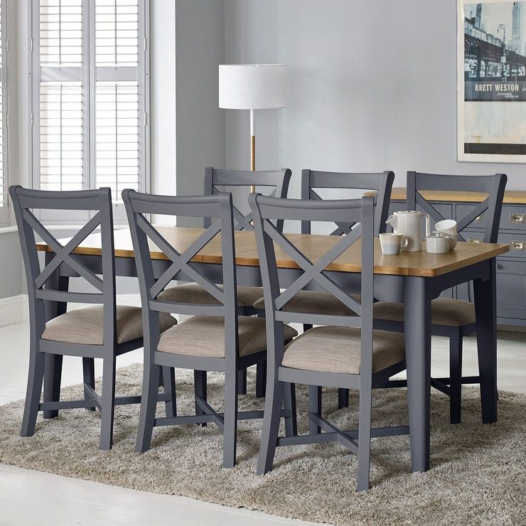Featured Photo of Extending Dining Tables 6 Chairs