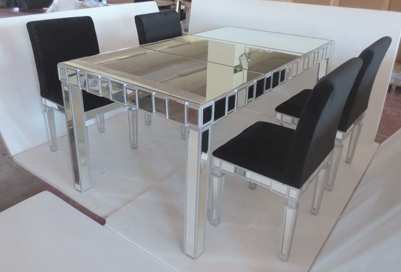 Featured Photo of Mirror Glass Dining Tables