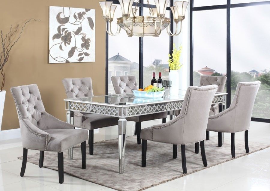Featured Photo of Mirrored Dining Tables