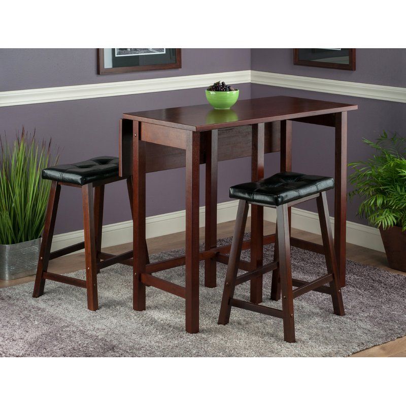 Featured Photo of Bettencourt 3 Piece Counter Height Dining Sets