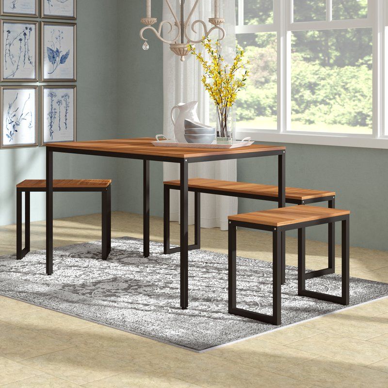 Featured Photo of John 4 Piece Dining Sets