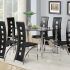 Black Glass Dining Tables 6 Chairs