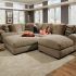 Large Microfiber Sectional