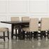Jaxon Grey 5 Piece Round Extension Dining Sets With Wood Chairs