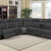 6 Piece Leather Sectional Sofa (Photo 7 of 15)