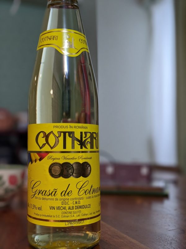 ルーマニアおすすめ土産　コトナリワイン