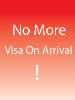 No more visa on arrival
