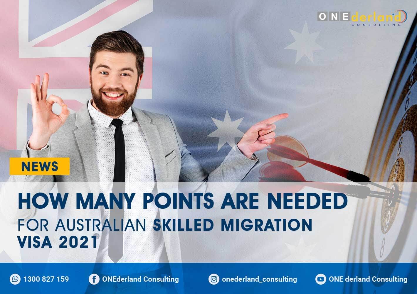 How Many Points are needed for Australian Skilled Migration Visa 2021