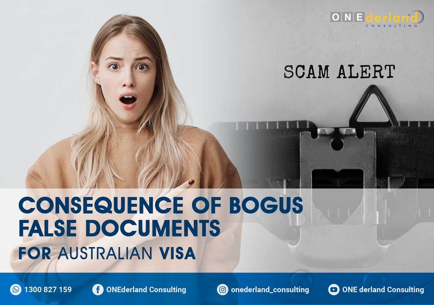 Consequence of Bogus False Documents for Australian Visa