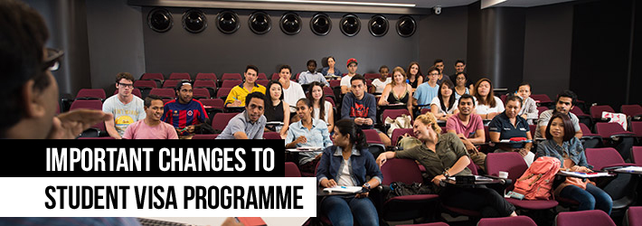 Important Changes to Student Visa Programmes