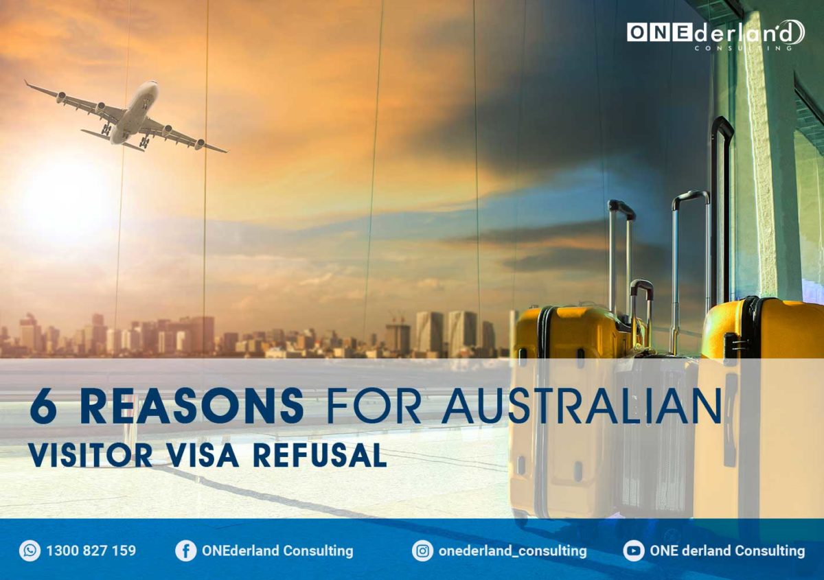 australian tourist visa refusal reasons