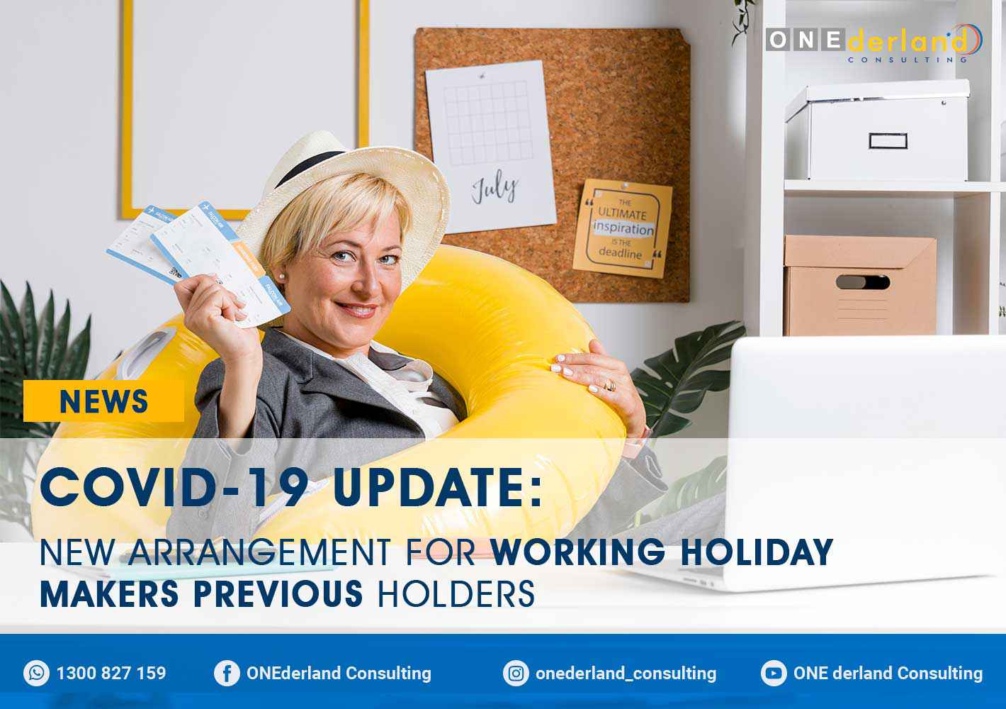 COVID-19 Update New Visa Arrangement for Working Holiday Makers Previous Holders