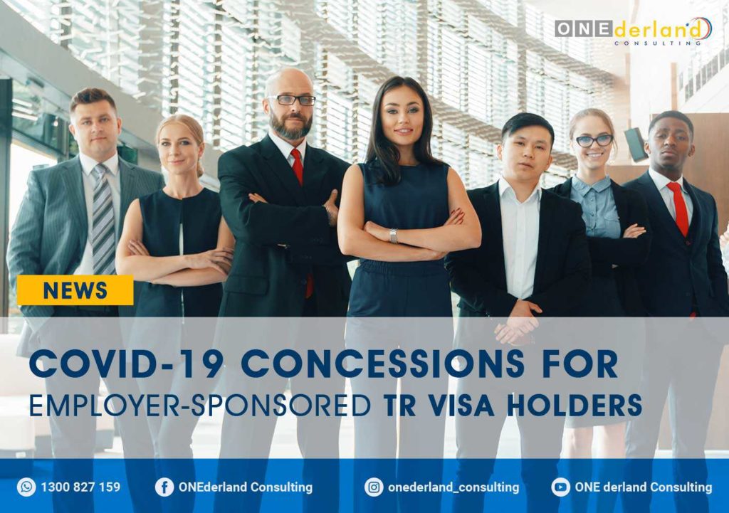 COVID-19 CONCESSIONS PLAN FOR EMPLOYER-SPONSORED TR VISA HOLDERS